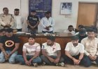 दुर्ग पुलिस ने जुआ कारोबार पर कसा शिकंजा : 18 आरोपी गिरफ्तार, 10.82 लाख रुपये जब्त