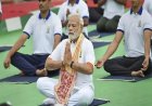 Yoga Divas : PM Modi ने विशाखापत्तनम में किया योगाभ्यास ,कहा -सिडनी से लेकर एवरेस्ट और समुद्र के विस्तार तक… योग सभी का, सभी के लिए