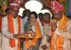 रथयात्रा महोत्सव में शामिल हुए राज्यपाल डेका,पूजा कर निभाई ‘छेरा-पहरा‘ की रस्म