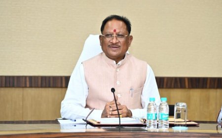 CG : आज दोपहर 2 बजे रायपुर में CM विष्णुदेव साय की प्रेस कॉन्फ्रेंस, बताएंगे मोदी सरकार की 11 साल की योजनाएं