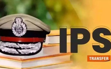 IPS TRANSFER : 8 आईपीएस अधिकारियों का हुआ ट्रांसफर, देखें लिस्ट