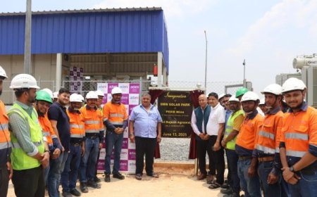 पीईकेबी खदान बनी छत्तीसगढ़ की पहली सौर ऊर्जा से संचालित खदान, खनन क्षेत्र में किया नया कीर्तिमान स्थापित