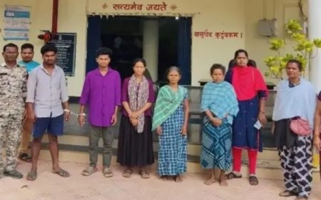 बड़ी खबर: जन अदालत के नाम पर छात्रों और ग्रामीणों की हत्या; मामलें में संलिप्त नक्सलियों के 5 समर्थक गिरफ्तार