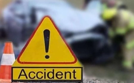 ड्यूटी से लौट रहे पुलिस आरक्षक को अज्ञात ट्रक ने रौंदा, मौके पर दर्दनाक मौत