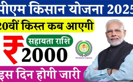 PM Kisan Yojana : इसदिन जारी होगी पीएम किसान की 20वीं किस्त