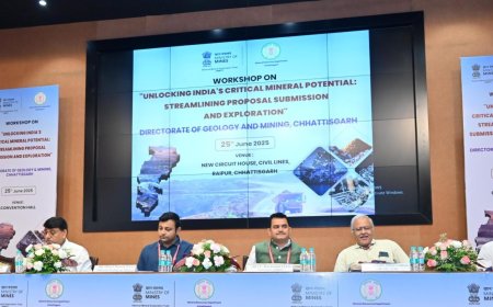 छत्तीसगढ़ की खनिज विविधता है देश की आर्थिक समृद्धि का आधार – खनिज सचिव पी. दयानंद