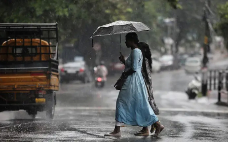 केरल में भारी मॉनसून बारिश से कई जिले जलमग्न, 7 जिलों में ऑरेंज अलर्ट