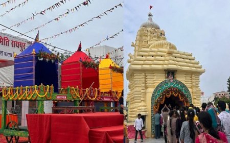 जगन्नाथ मंदिर में दर्शन के लिए उमड़ा भक्तों का सैलाब, निकाली जाएगी रथयात्रा, राज्यपाल डेका और मुख्यमंत्री साय होंगे शामिल