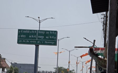 रतनपुर का स्ट्रीट लाइट।चढ़ी भ्रष्टाचार की भेंट