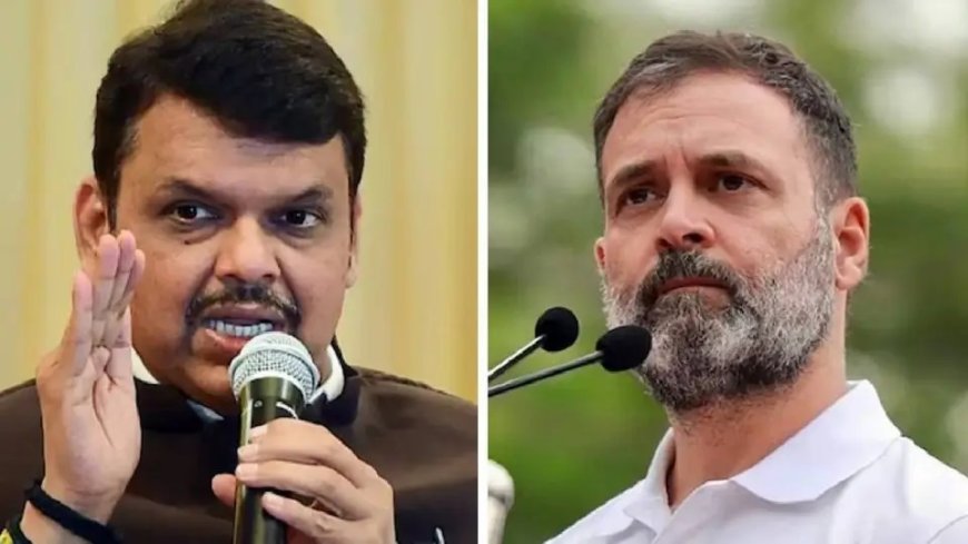 'महाराष्ट्र के मतदाताओं का अपमान किया', फडणवीस का राहुल गांधी पर पलटवार