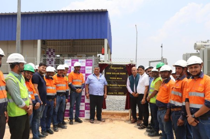 पीईकेबी खदान बनी छत्तीसगढ़ की पहली सौर ऊर्जा से संचालित खदान, खनन क्षेत्र में किया नया कीर्तिमान स्थापित