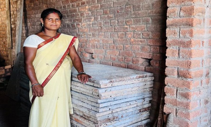 रायपुर : शासन की योजनाओं से सशक्त बनी जशपुर की उद्यमी महिला लालमती