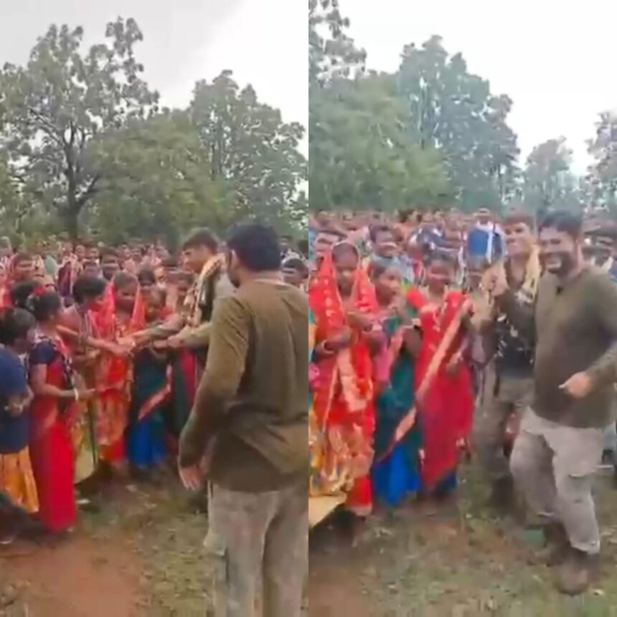 सुकमा के पूवर्ती में जवानों ने निभाया भाई का फर्ज़, नक्सल गढ़ में बजी भरोसे की शहनाई