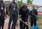 CM विष्णुदेव साय ने मैनपाट में लगाया बरगद का पौधा, बोले- "हरियाली है धरती का श्रृंगार"
