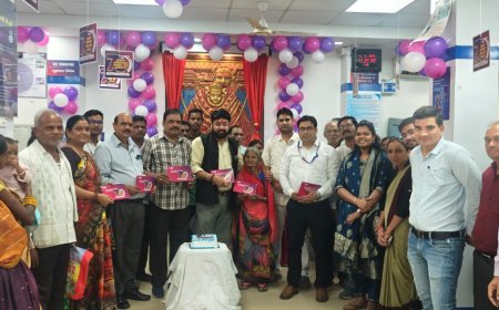 भारतीय स्टेट बैंक में बड़ी धूमधाम से मनाया गया 70वां स्थापना दिवस