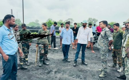 गिरिडीह में दिनदहाड़े कोयला चोरी और हमला, CCL कर्मियों पर चोरों का कहर