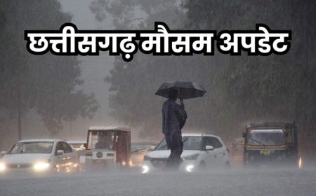 छत्तीसगढ़ में मानसून हुआ मेहरबान, भारी बारिश का अलर्ट जारी
