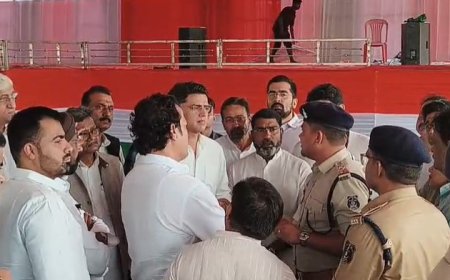 कांग्रेस राष्ट्रीय अध्यक्ष मल्लिकार्जुन खड़गे कल आएंगे छत्तीसगढ़,प्रदेश प्रभारी पायलेट ने लिया तैयरी का जायजा