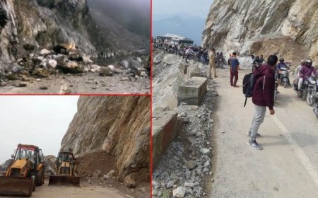 ऋषिकेश-बदरीनाथ हाईवे पर मलबा गिरने से यातायात बाधित, केदारनाथ यात्रा कुछ समय के लिए रोकी गई, यमुनोत्री हाईवे अब भी बंद