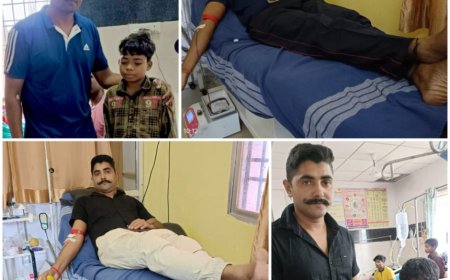 CG : दो बच्चों की जान बचाने 10किमी दौड़कर रक्तदान करने पहुंचे जवान