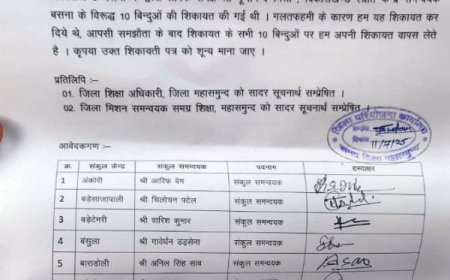 बीआरआरसी से पूर्णानन्द मिश्रा ने दिया इस्तीफा संगठन ने वापस ली शिकायत मामले का हुआ आधा पटाक्षेप