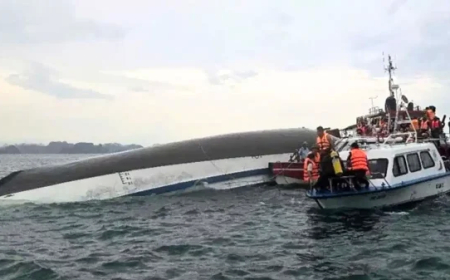 वियतनाम में बड़ा हादसा: तूफान में पलटा क्रूज जहाज, 37 पर्यटकों की मौत