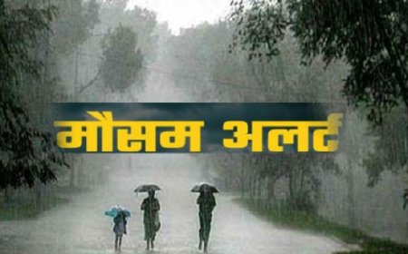 छत्तीसगढ़ में कई जिलों में बारिश का येलो और ऑरेंज अलर्ट जारी, तेज हवा के साथ बिजली गिरने की भी चेतावनी