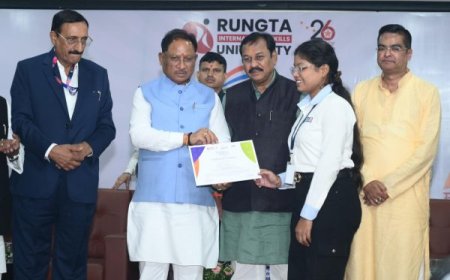 छत्तीसगढ़ को स्किल हब बनाने की दिशा में ऐतिहासिक पहल: मुख्यमंत्री साय ने कहा – ‘समाज के हर वर्ग की भागीदारी से ही बनेगा विकसित छत्तीसगढ़’