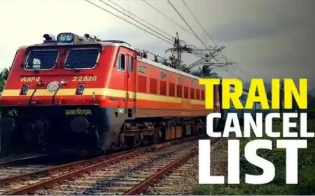 Train Cancelled : यात्रीगण कृपया ध्यान दें ! छत्तीसगढ़ में इस दिन चार ट्रेनें रहेंगी रद्द,यात्रा करने से पहले जरूर देखें लिस्ट