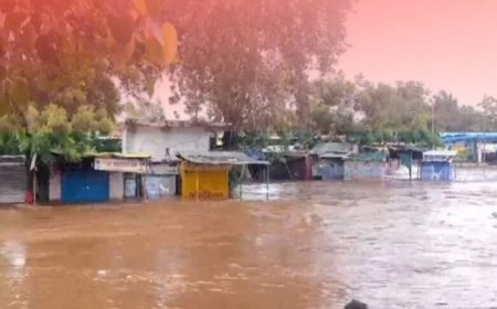 खैरागढ़ में मूसलाधार बारिश से बाढ़ जैसे हालात, प्रशासन अलर्ट मोड पर