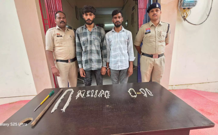 धमतरी में लाखों की चोरी का खुलासा, उत्तर प्रदेश के दो शातिर चोर गिरफ्तार