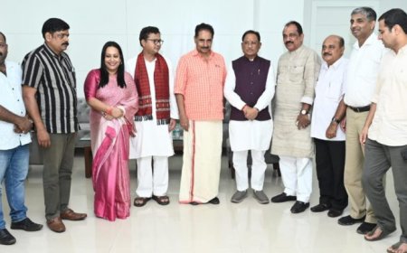 मुख्यमंत्री विष्णुदेव साय से मिले केरल-ओडिशा के सांसद, धर्मांतरण प्रकरण पर हुई चर्चा