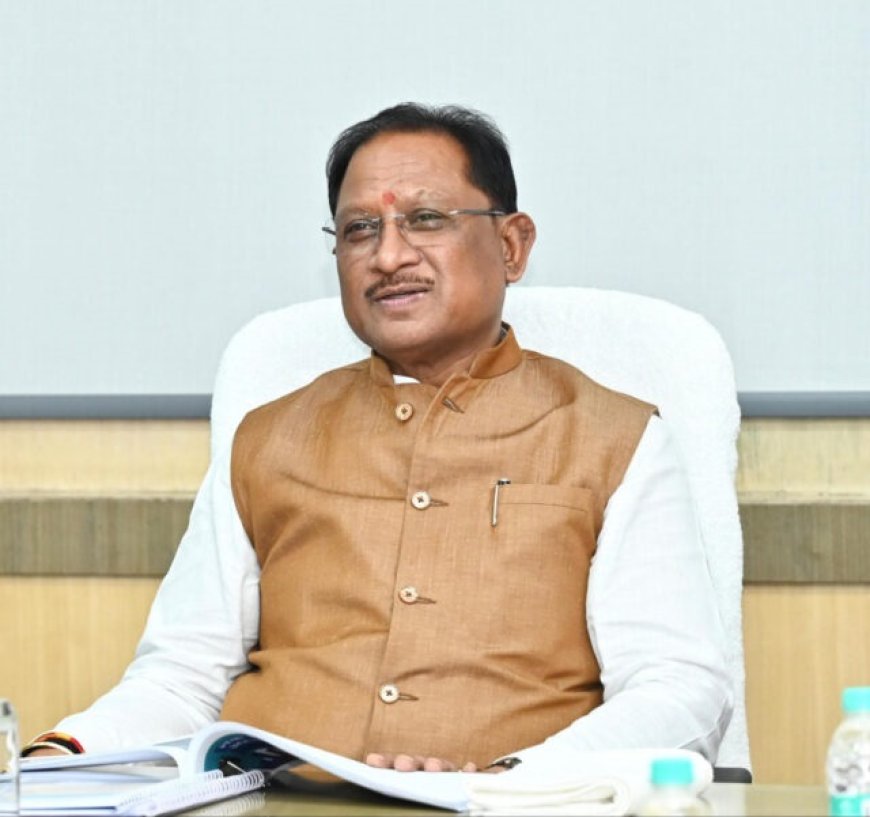 भविष्य की आवश्यकताओं के अनुरूप नवा रायपुर का होगा सुनियोजित विकास: मुख्यमंत्री विष्णु देव साय