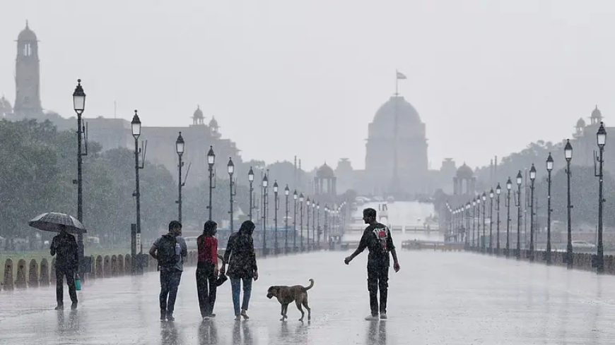 दिल्ली-NCR में झमाझम बारिश से मौसम सुहाना, वायु गुणवत्ता में भी सुधार