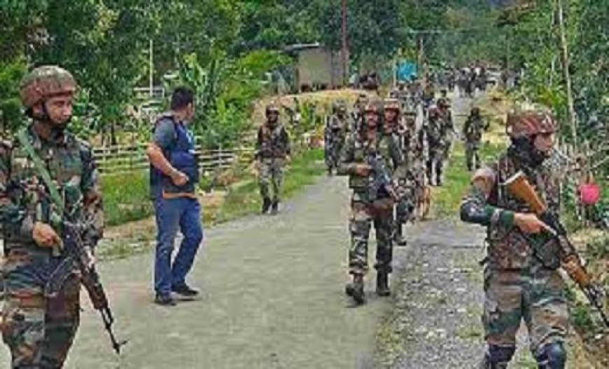 BREAKING NEWS : मणिपुर में उग्रवाद पर बड़ा एक्शन: सुरक्षा बलों ने पांच उग्रवादी किए गिरफ्तार