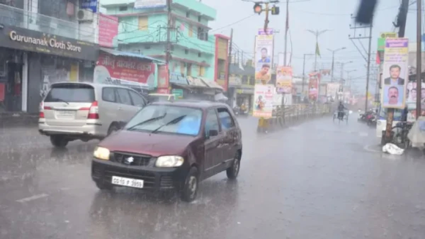 राजधानी में बारिश ने तोडा 10 साल का रिकॉर्ड, दूसरी बार जुलाई में हुई इतनी बारिश, 17 जिलों में यलो अलर्ट