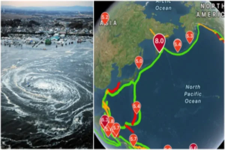रूस और जापान में 8.7 तीव्रता का भीषण भूकंप, कई देशों में सुनामी का खतरा