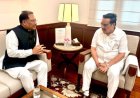 मुख्यमंत्री विष्णुदेव साय ने केंद्रीय जलशक्ति मंत्री सी आर पाटिल से की मुलाकात, बोधघाट परियोजना पर हुई चर्चा