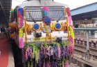 मुख्यमंत्री ने रायपुर से जबलपुर के बीच नई इंटरसिटी ट्रेन को दिखाई हरि झंडी