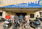 रायपुर में दोपहिया वाहन चोरी का खुलासा, दो चोर गिरफ्तार, 4 बाइक बरामद