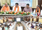 दुर्ग में उपमुख्यमंत्री विजय शर्मा ने अधिकारियों को दिए कड़े निर्देश