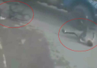 गरियाबंद में बड़ा हादसा टला: ट्रक की टक्कर से बाल-बाल बचे दो बच्चे
