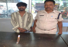 रायपुर में पुलिस की त्वरित कार्रवाई, अवैध चाकू रखने वाला युवक गिरफ्तार