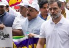 SASARAM :बिहार में ‘वोटर अधिकार यात्रा’ का आगाज: राहुल-तेजस्वी ने सासाराम से भरी हुंकार, लोकतंत्र बचाने का संकल्प