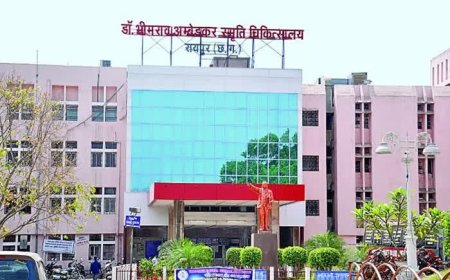 मेकाहारा की तीसरी मंजिल से कूदा मरीज, अस्पताल में हड़कंप...