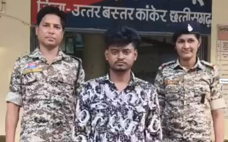 कांकेर में नाबालिग छात्रा से दुष्कर्म, आरोपी युवक गिरफ्तार