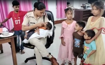 ​मां ट्रेन छूटने से पीछे रह गई, ​ट्रेन में ही रह गये तीन माह की बच्ची समेत छह बच्चे