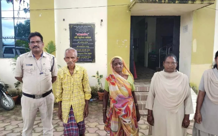 जशपुर में पारिवारिक विवाद से हत्या, बड़े भाई-भाभी गिरफ्तार