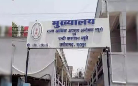 रायपुर: मेडिकल बिल पास कराने के नाम पर 10 हजार की रिश्वत लेते बाबू रंगेहाथ गिरफ्तार