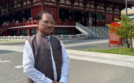 मुख्यमंत्री साय ने जापान की राजधानी टोक्यो में की साकुसा मंदिर का दर्शन,छत्तीसगढ़ की खुशहाली और समृद्धि की कामना…